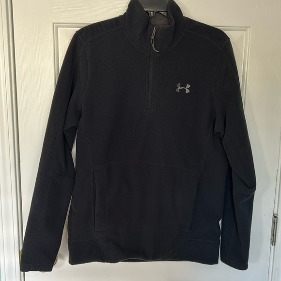 Under Armour Other - UNDER ARMOUR Navy zipper pullover cold gear.